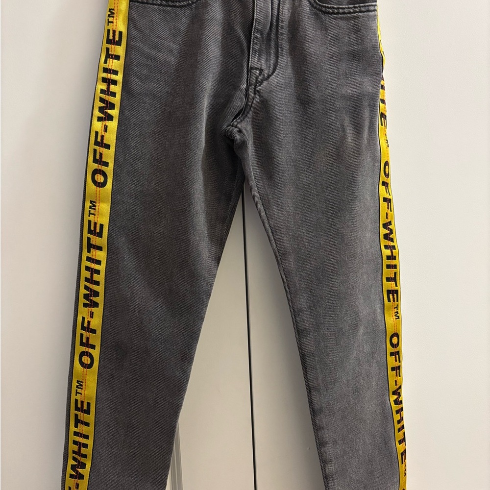 Boys Authentic Off-White Jeans